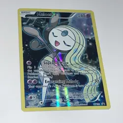 Meloetta XY120 XY Holo Black Star Promo 2016 pokemon standard size English - Image 1
