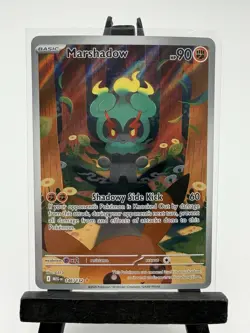 Pokemon TCG Mega Evolution 146/132 Marshadow Illustration Rare - Image 1