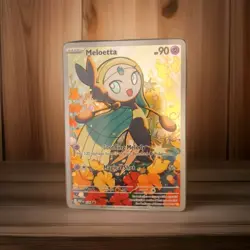 Meloetta Promo Black Star Promo Illustration Rare Mega Diancie Deck Pokemon TCG - Image 1
