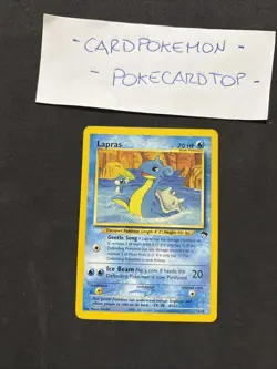 Pokemon Card Lapras 12/18- Eng-No Holo-nm/mint! - Image 1
