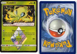 Celebi ◇ 19/214 Rare Prism Star Lost Thunder Pokemon NM - Image 3