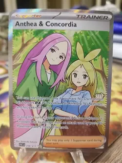 Anthea and Concordia 254/217 Ascended Heroes Pokemon TCG Full Art Trainer - Image 1
