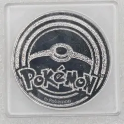 Mega Charizard X EX UPC Ultra Premium Collection Silver Metal Coin 2025 Pokemon - Image 4