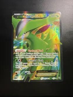 Pokemon TCG Virizion EX 96/101 Ultra Rare Holo Full Art LP+ YO1 - Image 1