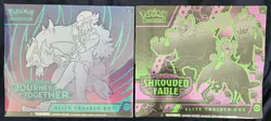 Pokemon ETB Lot: Journey Together & Shrouded Fable - Scarlett & Violet - Image 1