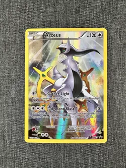 Arceus XY83 XY Black Star Promo Full Art Holo Pokemon Card Nm Lp - Image 1