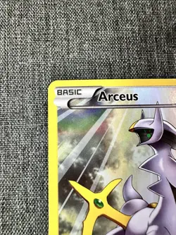 Arceus XY83 XY Black Star Promo Full Art Holo Pokemon Card Nm Lp - Image 2