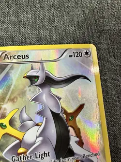 Arceus XY83 XY Black Star Promo Full Art Holo Pokemon Card Nm Lp - Image 3