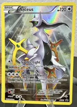 Arceus XY83 XY Black Star Promo Full Art Holo Pokemon Card LP - Image 1