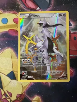 Arceus XY83 XY Black Star Promo Full Art Holo Pokemon Card - Image 1