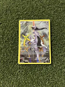 Arceus XY83 XY Black Star Promo Full Art Holo Pokemon Card LP - Image 1