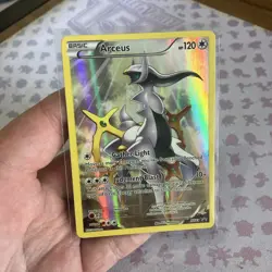 Arceus XY83 2015 Holo XY Black Star Promo Full Art Holo Pokemon Card MP - Image 1