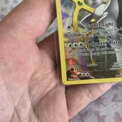 Arceus XY83 2015 Holo XY Black Star Promo Full Art Holo Pokemon Card MP - Image 2