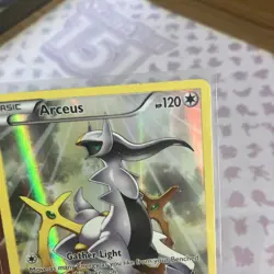 Arceus XY83 2015 Holo XY Black Star Promo Full Art Holo Pokemon Card MP - Image 4