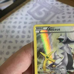 Arceus XY83 2015 Holo XY Black Star Promo Full Art Holo Pokemon Card MP - Image 5