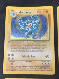 Vintage Pokemon TCG Holo Rare Lot - MP/HP - WOTC Era Collection 1999/2000 - Image 2