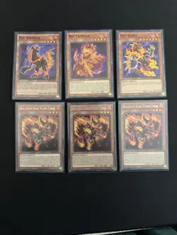 Yu-Gi-Oh! - Jack Atlas' Complete Red Dragon Archfiend, X3 Red Lotus, Flame Crime - Image 2