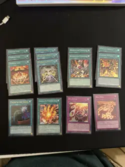 Yu-Gi-Oh! - Jack Atlas' Complete Red Dragon Archfiend, X3 Red Lotus, Flame Crime - Image 4