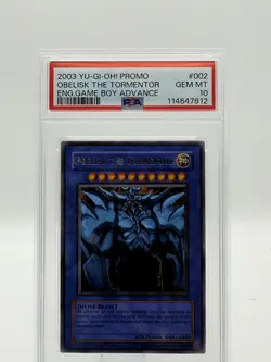 Obelisk the Tormentor (Ultra Rare) GBI-002 Yu-Gi-Oh! PSA 10 - Image 1