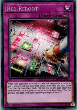 Yugioh Red Reboot MP19-EN046 1st Edition Prismatic Secret Rare NM - Image 1