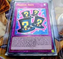 Magical Hats (Quarter Century Secret Rare) - RA03-EN107 - Yu-Gi-Oh TCG - Image 2