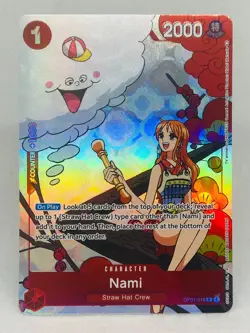 Nami Gift Collection 2023 OP01-016 One Piece Foil Promo Card - Image 1