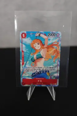 Nami - OP01-016 - SAIKYO JUMP MINI CARD One Piece TCG Japanese (Ex) - Image 1
