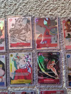 One Piece TCG Card Gift Collection 2023 - 13 Card Promo Set + extra Ace & Yamato - Image 3