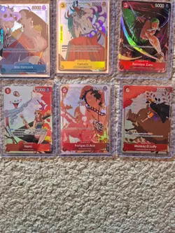 One Piece TCG Card Gift Collection 2023 - 13 Card Promo Set + extra Ace & Yamato - Image 5