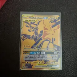 Pokemon TCG Pikachu & Zekrom GX Holo Black Star Promo Card #SM248 - Image 2