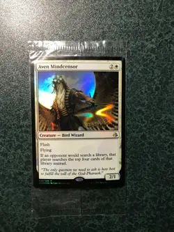 Aven Mindcensor FOIL Prerelease - MTG NM Condition Card - Amonkhet - Image 1