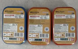 One Piece Card Game Mini-Tin Pack Set Vol.2 FULL SET Of 3 IN HAND READY TO SHIP - Image 2