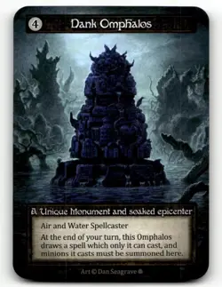 Sorcery: Contested Realm Dank Omphalos (Unique) - Gothic - Image 1