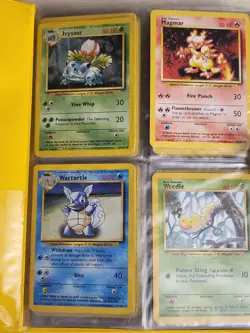 Pokemon TCG Vintage Card Lot Wizards Bulbasaur Binder - Image 2