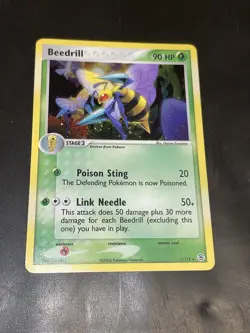 Beedrill 1/112 Ex FireRed LeafGreen FRLG Holo Rare Pokemon Card - Image 1