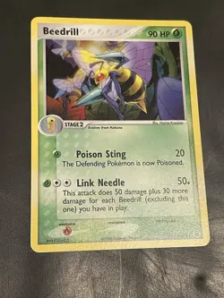 Beedrill 1/112 Ex FireRed LeafGreen FRLG Holo Rare Pokemon Card - Image 2