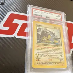 Pokemon TCG Raikou Holo Rare 13/64 Neo Revelation Unlimited PSA 8 English Card - Image 2