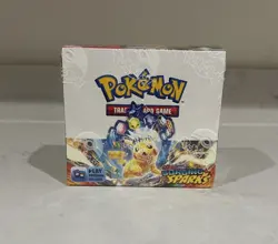 Scarlet & Violet Surging Sparks Booster Box - Pokemon TCG New & Sealed With Case - Image 1