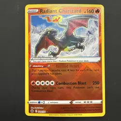 Pokemon TCG Radiant Charizard Crown Zenith 020/159 NM Condition - Image 1