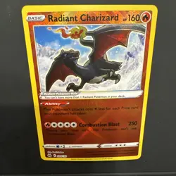 Pokemon TCG Radiant Charizard Crown Zenith 020/159 NM Condition - Image 3
