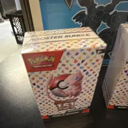 Pokemon Scarlet & Violet151 Booster Bundle x2& Black Bolt Elite Trainer Box Mew - Image 3