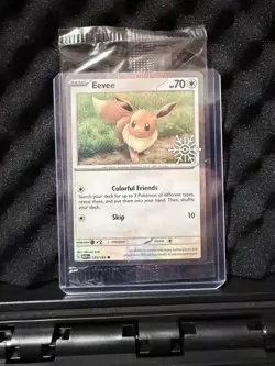 Eevee 133/165 (Holiday Calendar) Stamped Sealed | Pokemon Scarlet & Violet 151 - Image 1