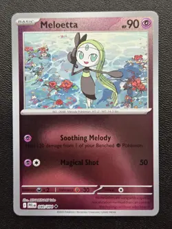 Pokemon TCG Meloetta Uncommon ME02: Phantasmal Flames 040/094 NM - Image 1