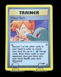 POKEMON TCG MISTY'S TEARS TRAINER UNCOMMON REGULAR 118/132 - Image 1