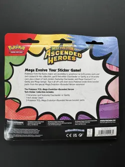 Pokemon TCG - Ascended Heroes - Tech Sticker Collection - Charmander -New/Sealed - Image 2