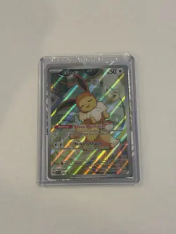 Pokemon TCG Eevee 173 Holo ETB Promo Prismatic Evolutions SEALED - Image 1
