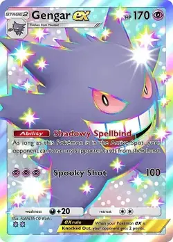 Pokemon TCG Pocket Shiny Gengar- 2⭐- Celestial Guardians - ENGLISH - Image 1