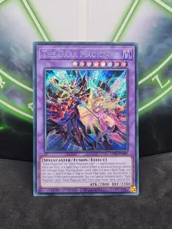 Yugioh The Dark Magicians LDS3-EN090 Secret Rare NM - Image 1