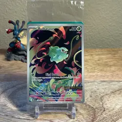 BULBASAUR 133/132 POKEMON TCG MEGA EVOLUTION ILLUSTRATION RARE STAMPED SEALED - Image 1