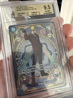 One Piece Sanji SP SEC OP06-119 OP11 - A Fist of Divine Speed - BGS 9.5 - Image 1